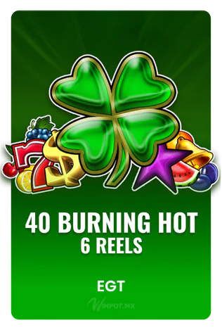 40 Burning Hot 6 Reels