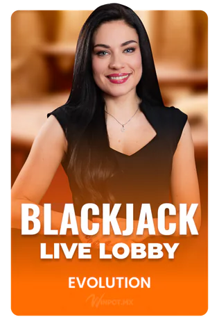 Evolution Blackjack Lobby